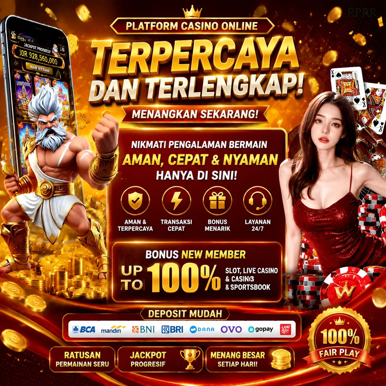 Ikon aplikasi rprr resmi